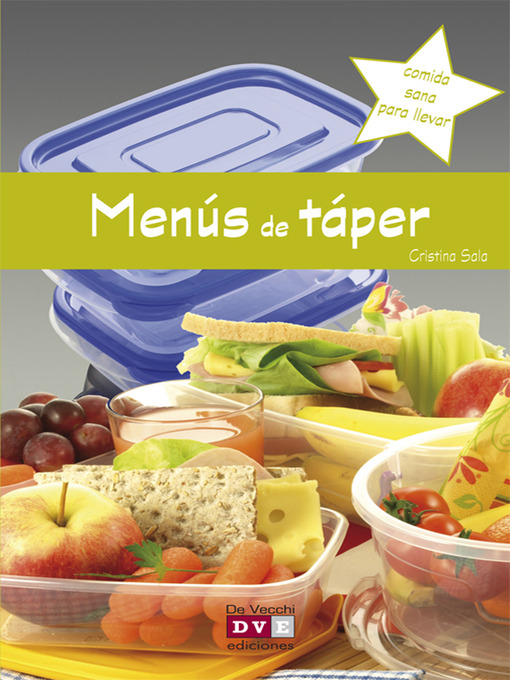 Title details for Menús de táper by Cristina Sala - Available